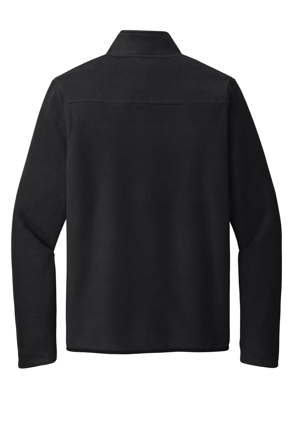 Port Authority Mens Connection Pill Resistant Fleece Full Zip Jacket - Deep Black