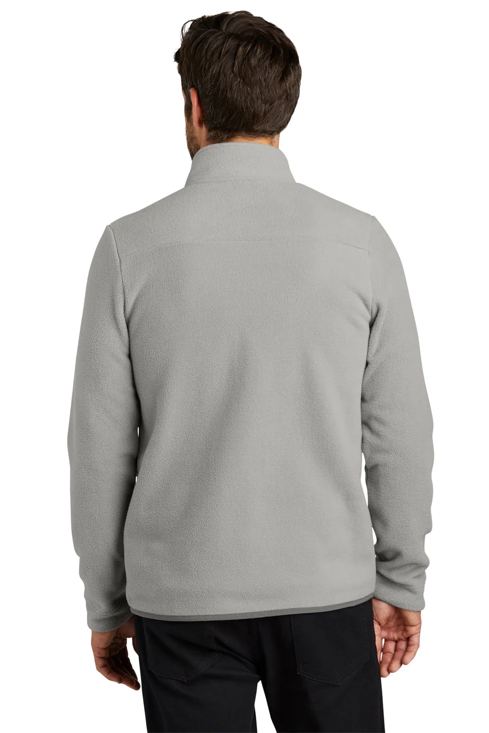 Port Authority Mens Connection Pill Resistant Fleece Full Zip Jacket - Gusty Grey