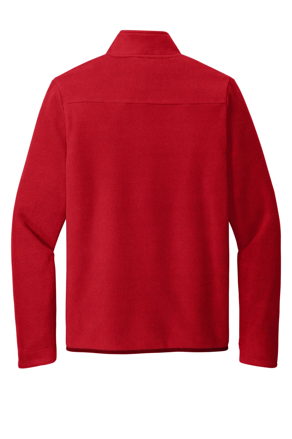 Port Authority Mens Connection Pill Resistant Fleece Full Zip Jacket - Rich Red
