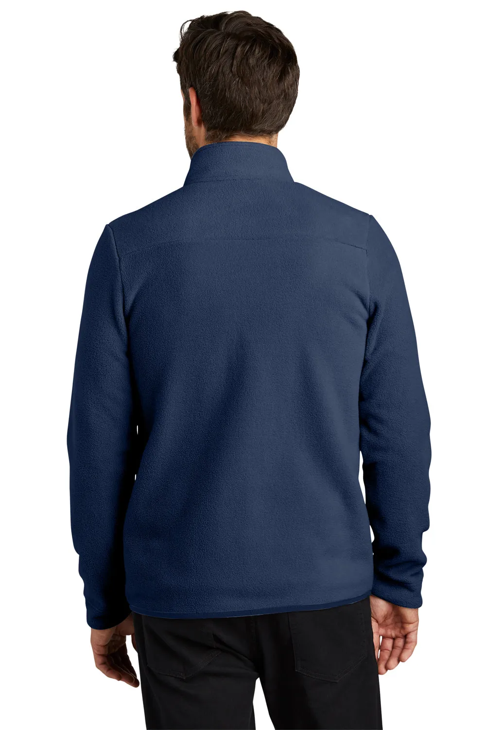 Port Authority Mens Connection Pill Resistant Fleece Full Zip Jacket - River Navy Blue