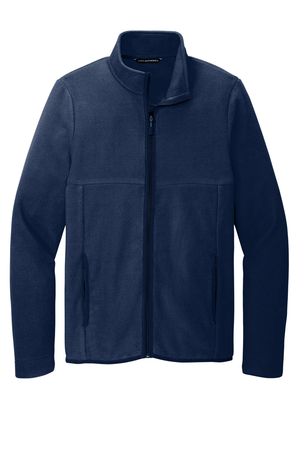 Port Authority Mens Connection Pill Resistant Fleece Full Zip Jacket - River Navy Blue