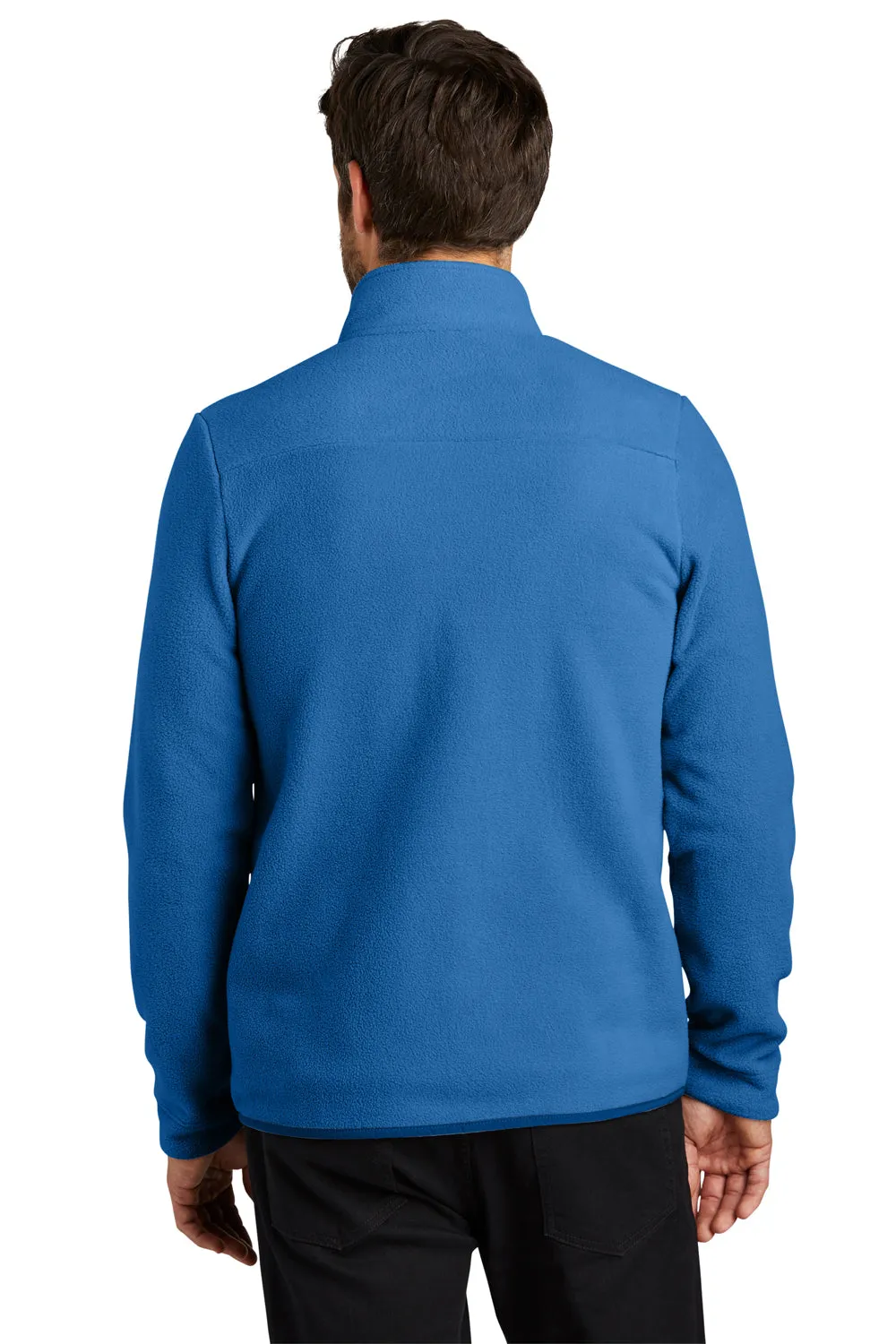 Port Authority Mens Connection Pill Resistant Fleece Full Zip Jacket - True Blue
