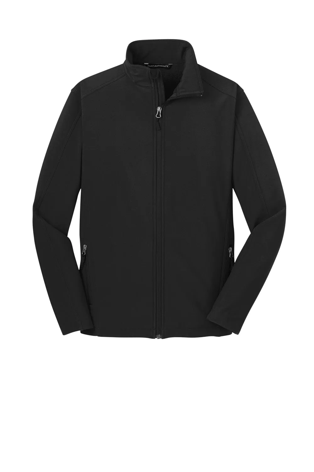 Port Authority Mens Core Wind & Water Resistant Full Zip Jacket - Black