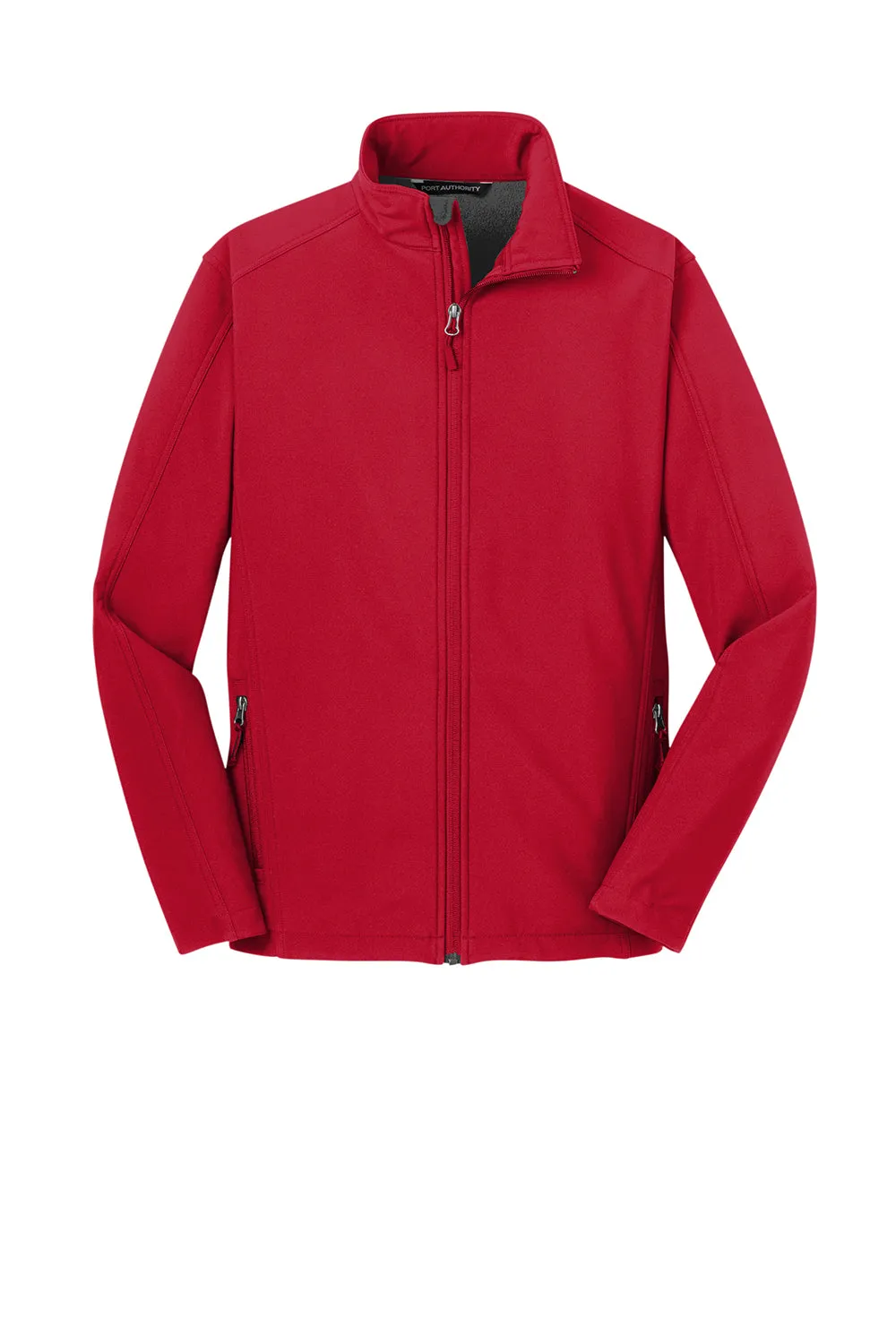 Port Authority Mens Core Wind & Water Resistant Full Zip Jacket - Rich Red