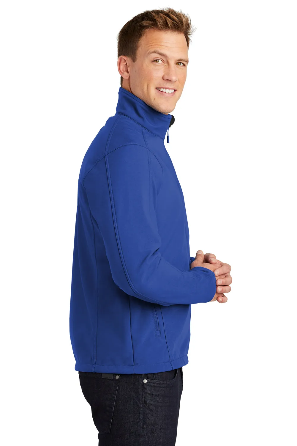 Port Authority Mens Core Wind & Water Resistant Full Zip Jacket - True Royal Blue