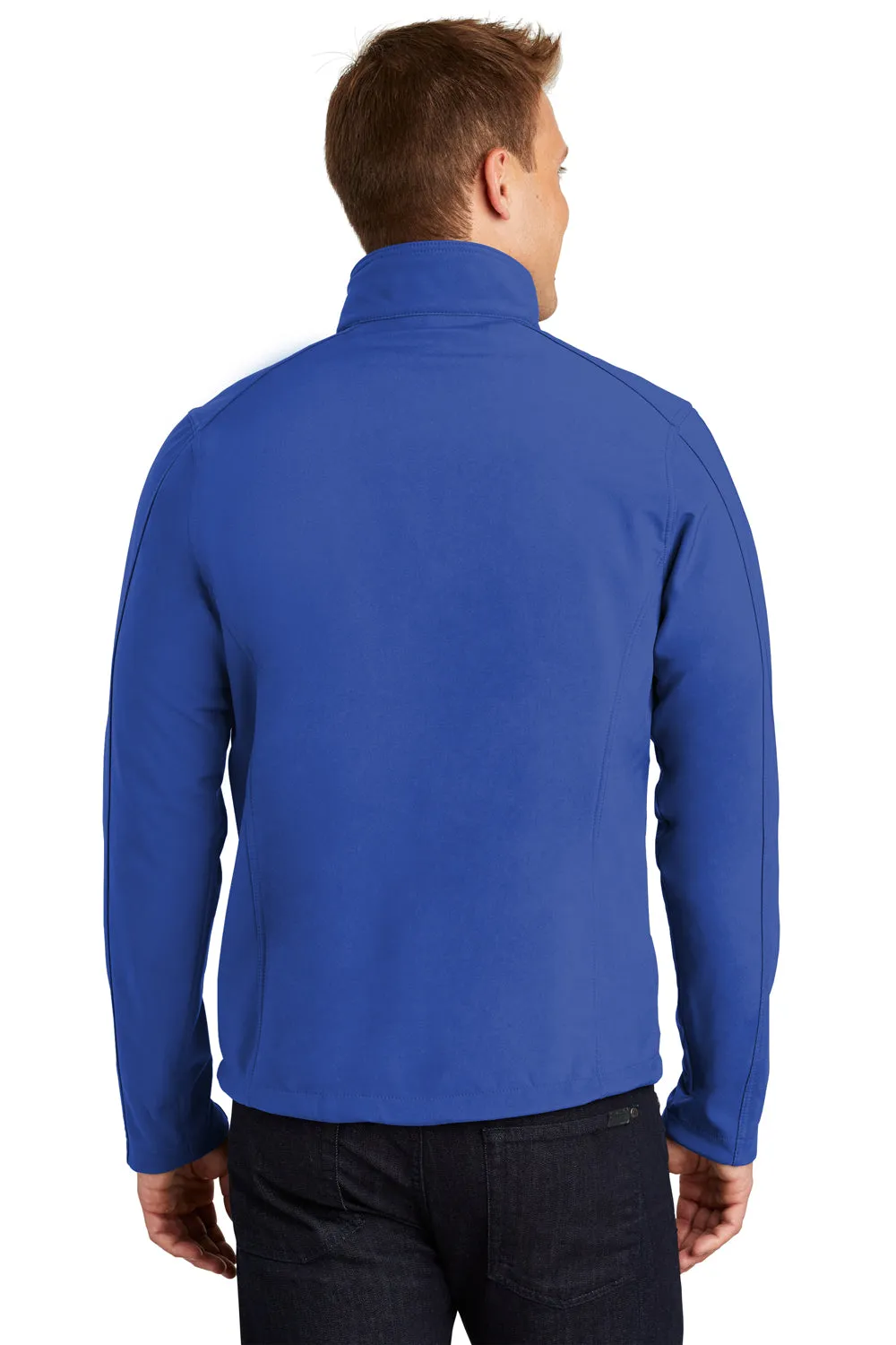 Port Authority Mens Core Wind & Water Resistant Full Zip Jacket - True Royal Blue