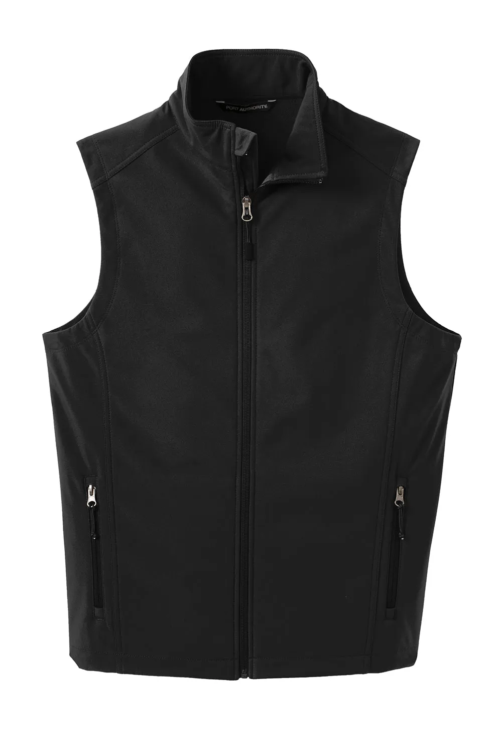 Port Authority Mens Core Wind & Water Resistant Full Zip Vest - Black
