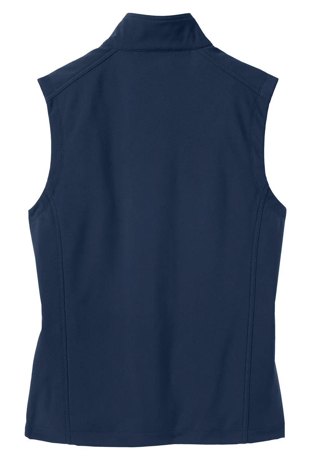 Port Authority Mens Core Wind & Water Resistant Full Zip Vest - Dress Navy Blue