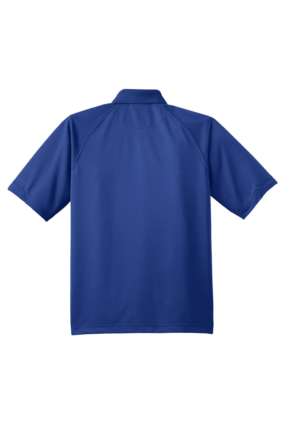 Port Authority Mens Dry Zone Moisture Wicking Short Sleeve Polo Shirt - Royal Blue