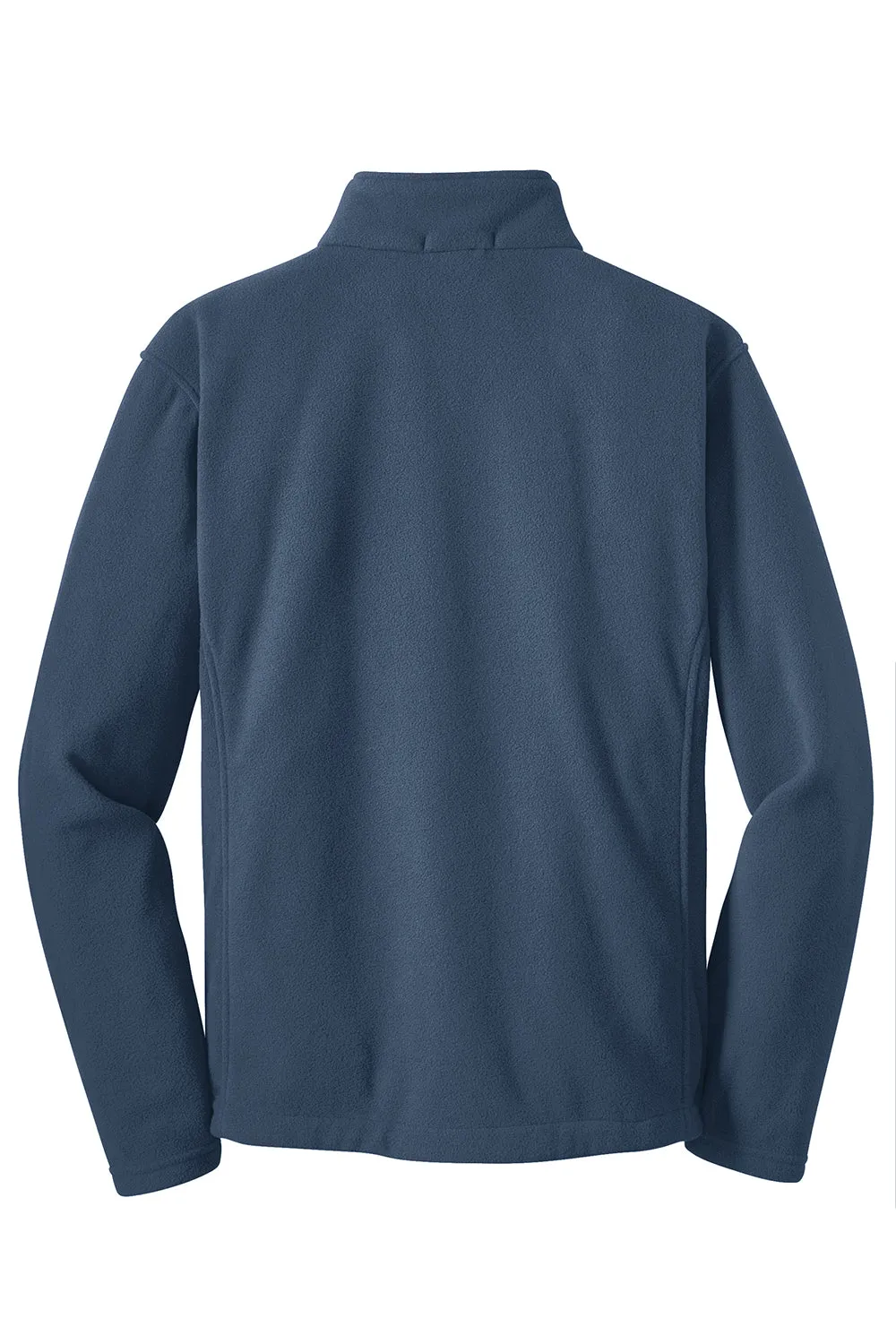 Port Authority Mens Full Zip Fleece Jacket - Insignia Blue