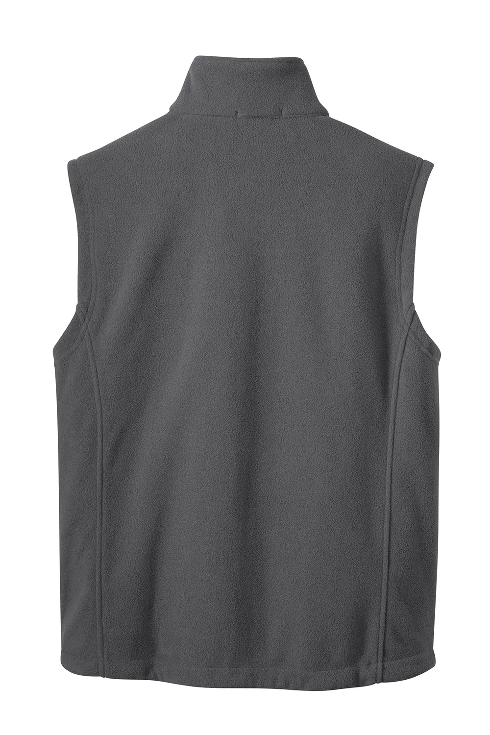 Port Authority Mens Full Zip Fleece Vest - Iron Grey