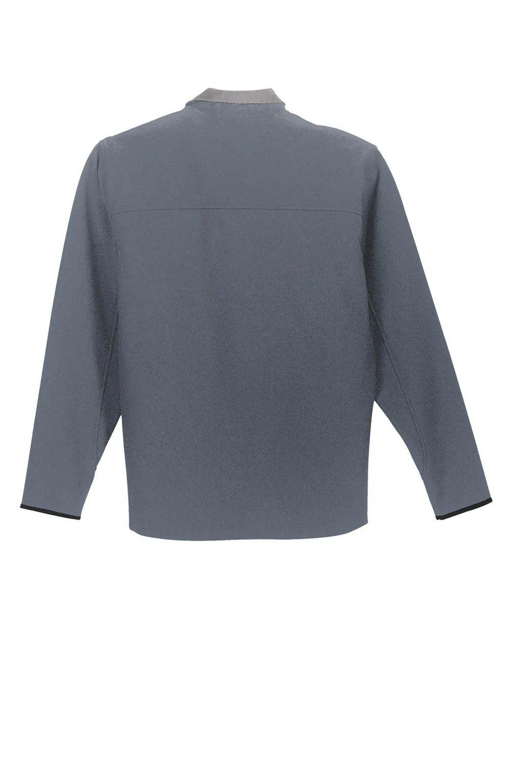 Port Authority Mens Glacier Wind & Water Resistant Full Zip Jacket - Atlantic Blue/Chrome