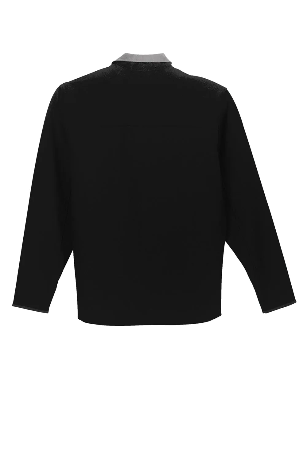 Port Authority Mens Glacier Wind & Water Resistant Full Zip Jacket - Black/Chrome Grey
