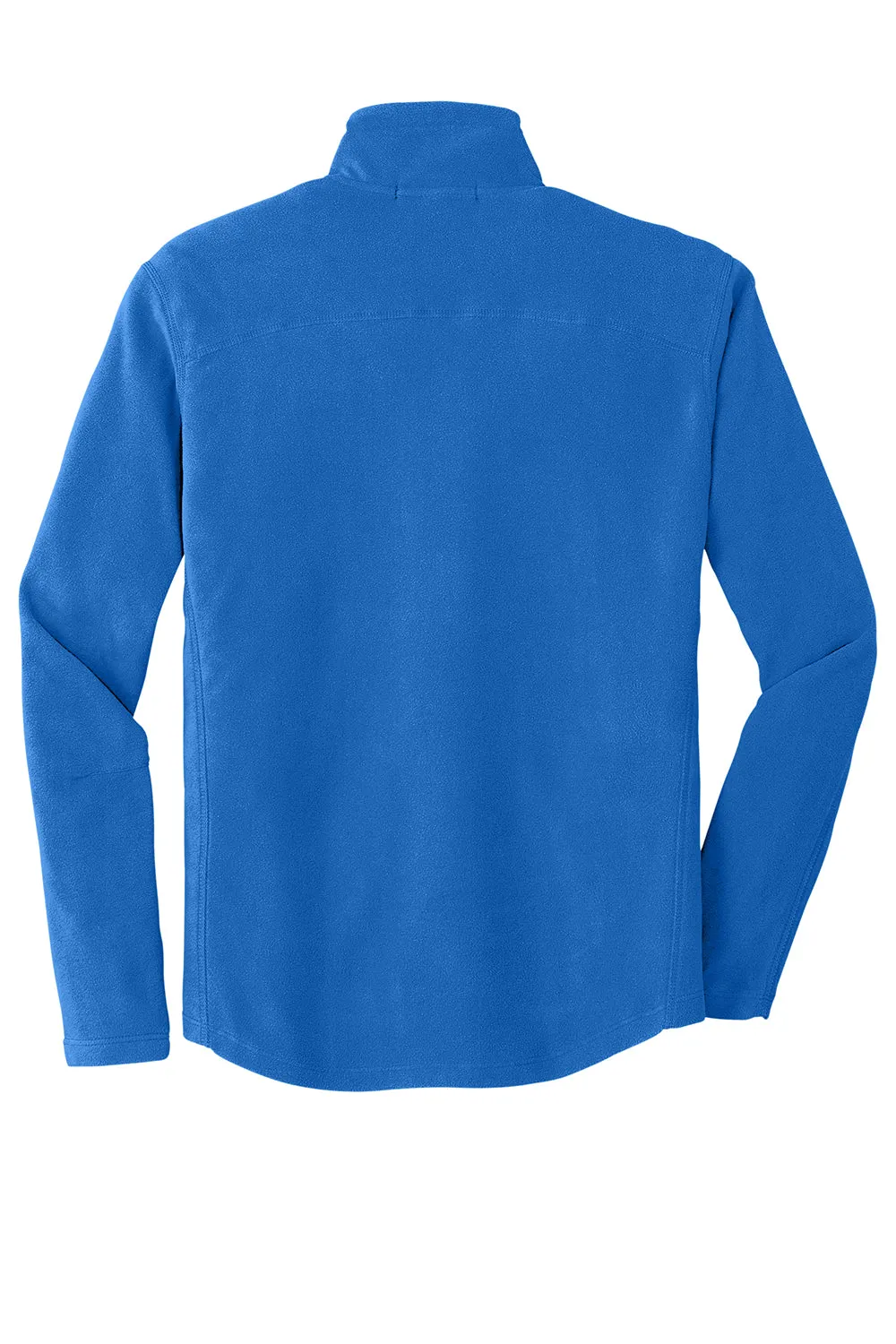 Port Authority Mens Microfleece Pill Resistant Full Zip Jacket - Light Royal Blue