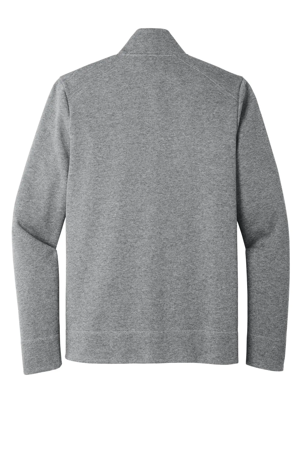 Port Authority Mens Network Fleece Full Zip Jacket - Heather Grey