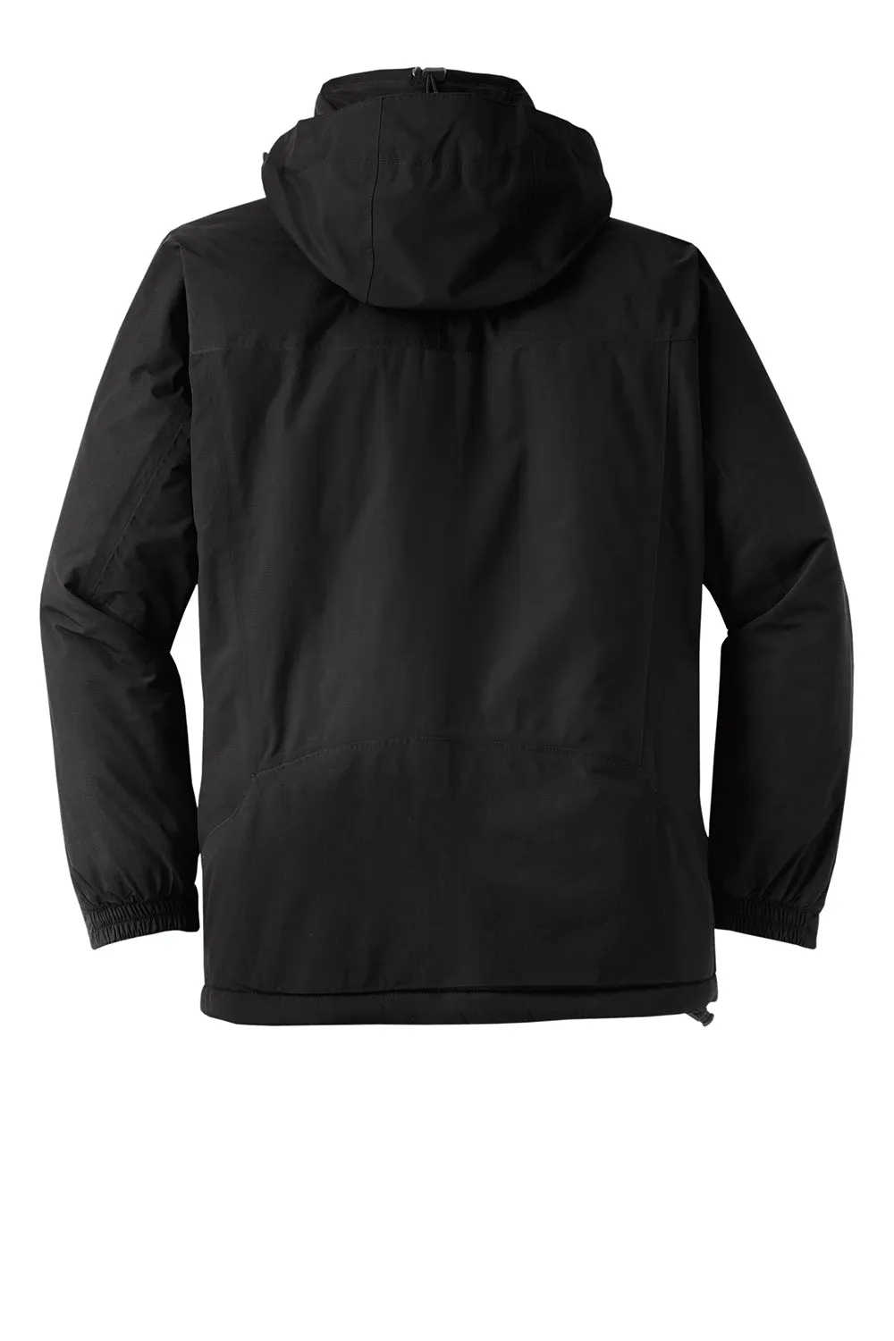 Port Authority Mens Nootka Waterproof Full Zip Hooded Jacket - Black