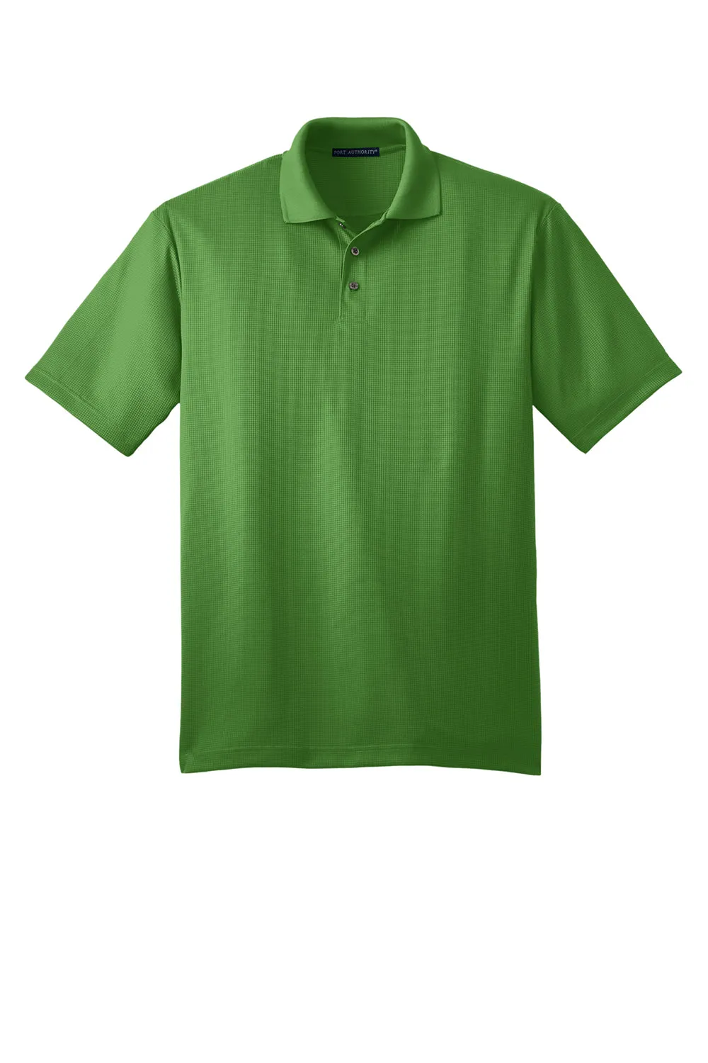 Port Authority Mens Performance Moisture Wicking Short Sleeve Polo Shirt - Vine Green