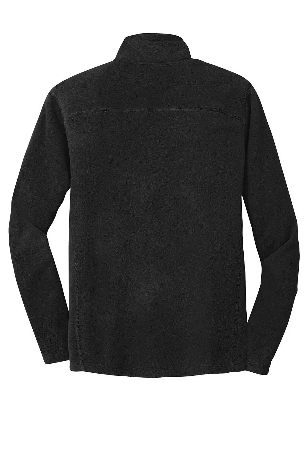 Port Authority Mens Pill Resistant Microfleece 1/4 Zip Sweatshirt - Black