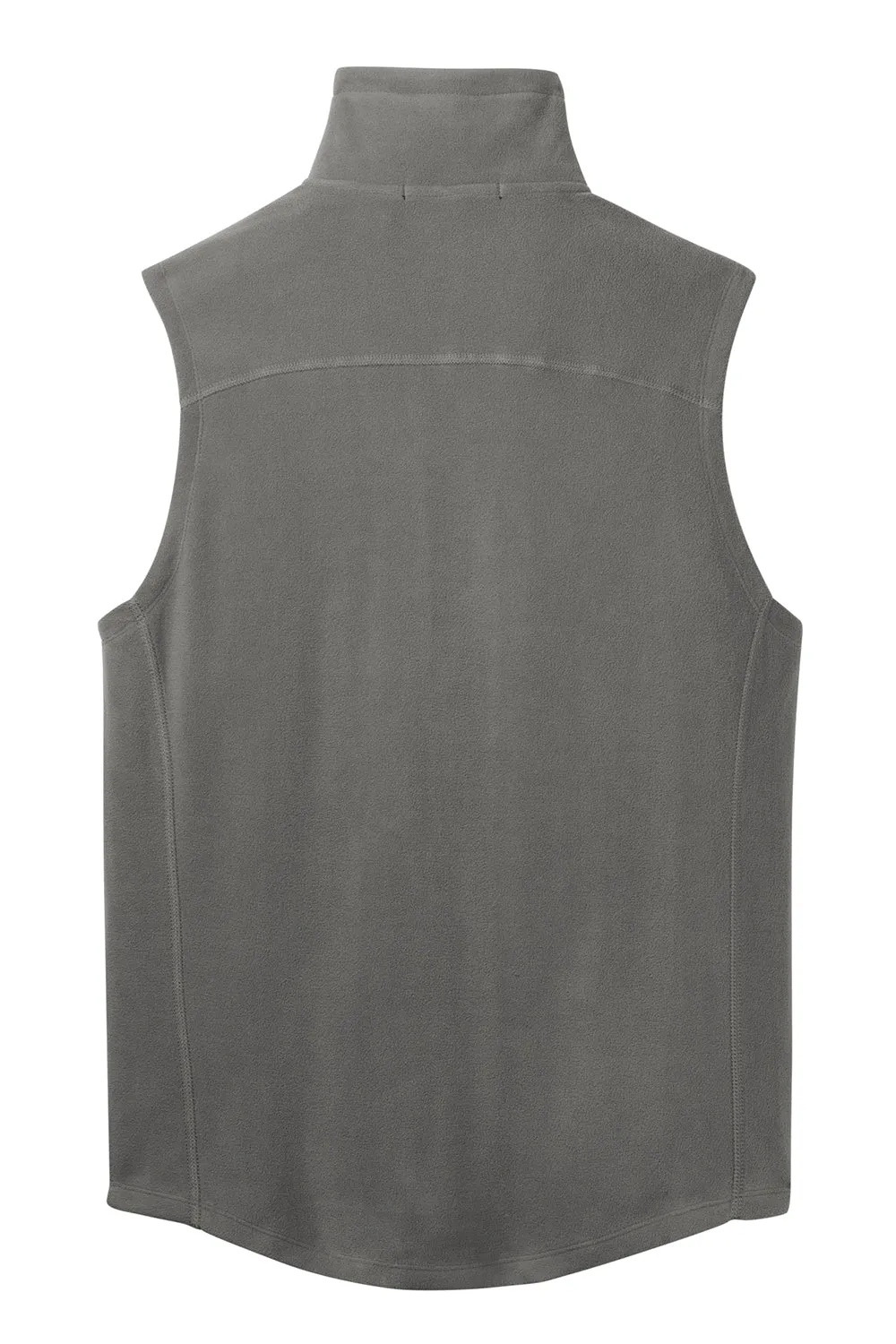 Port Authority Mens Pill Resistant Microfleece Full Zip Vest - Pearl Grey