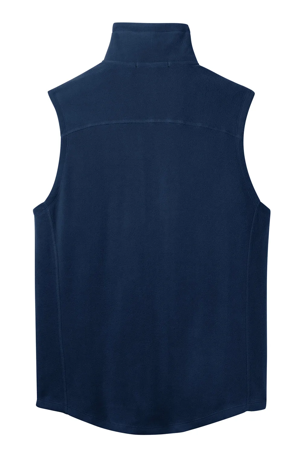 Port Authority Mens Pill Resistant Microfleece Full Zip Vest - True Navy Blue