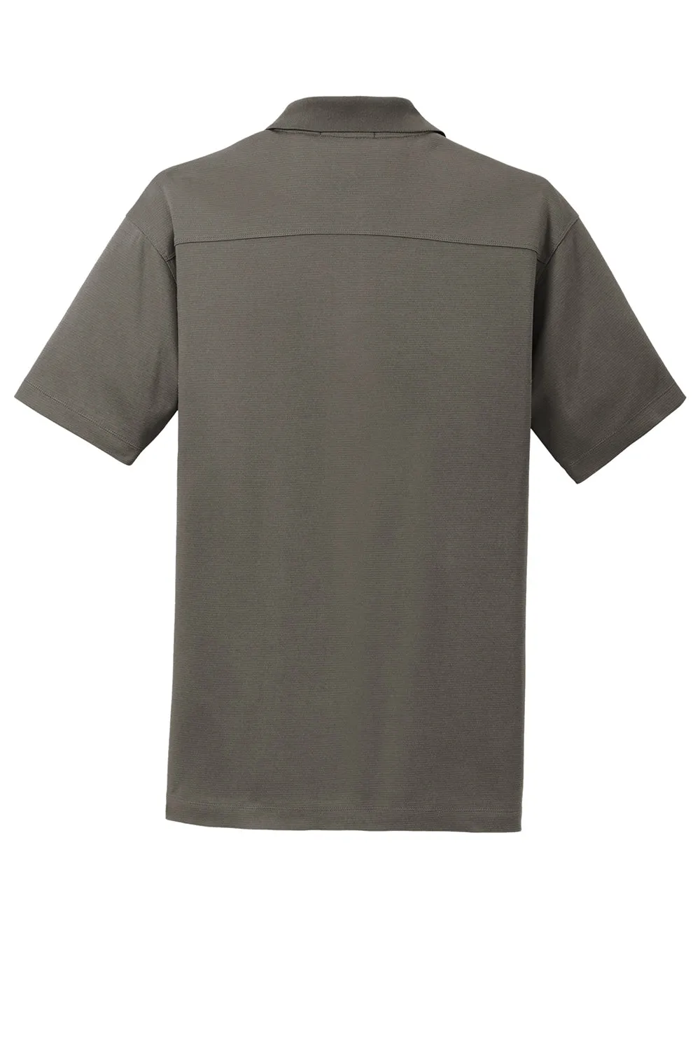 Port Authority Mens Rapid Dry Moisture Wicking Short Sleeve Polo Shirt - Smoke Grey