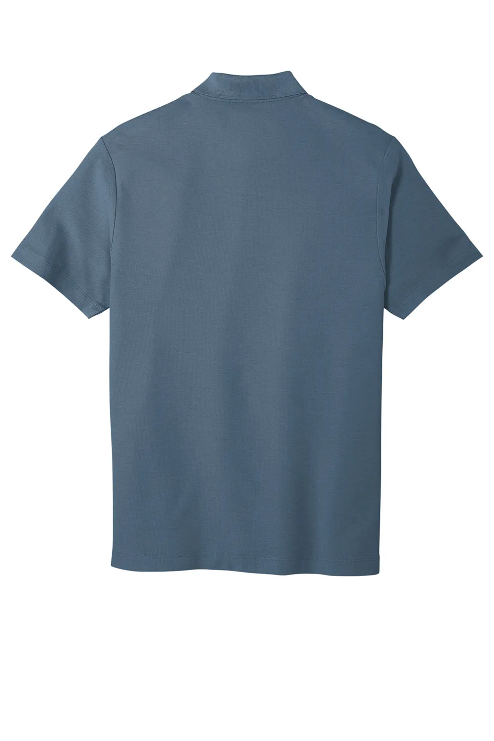 Port Authority Mens React SuperPro Snag Resistant Short Sleeve Polo Shirt - Regatta Blue