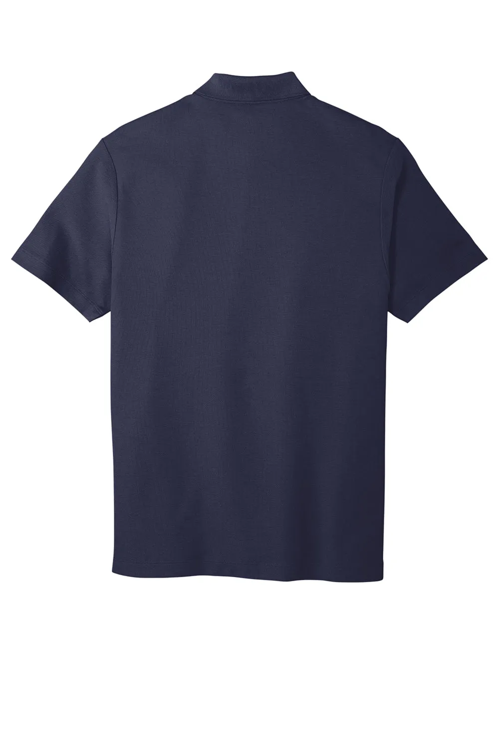 Port Authority Mens React SuperPro Snag Resistant Short Sleeve Polo Shirt - True Navy Blue