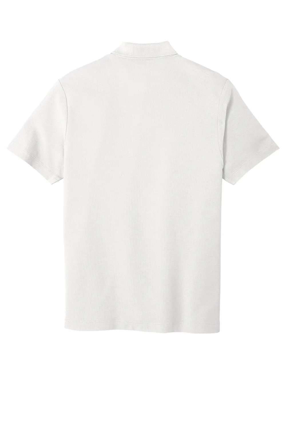 Port Authority Mens React SuperPro Snag Resistant Short Sleeve Polo Shirt - White