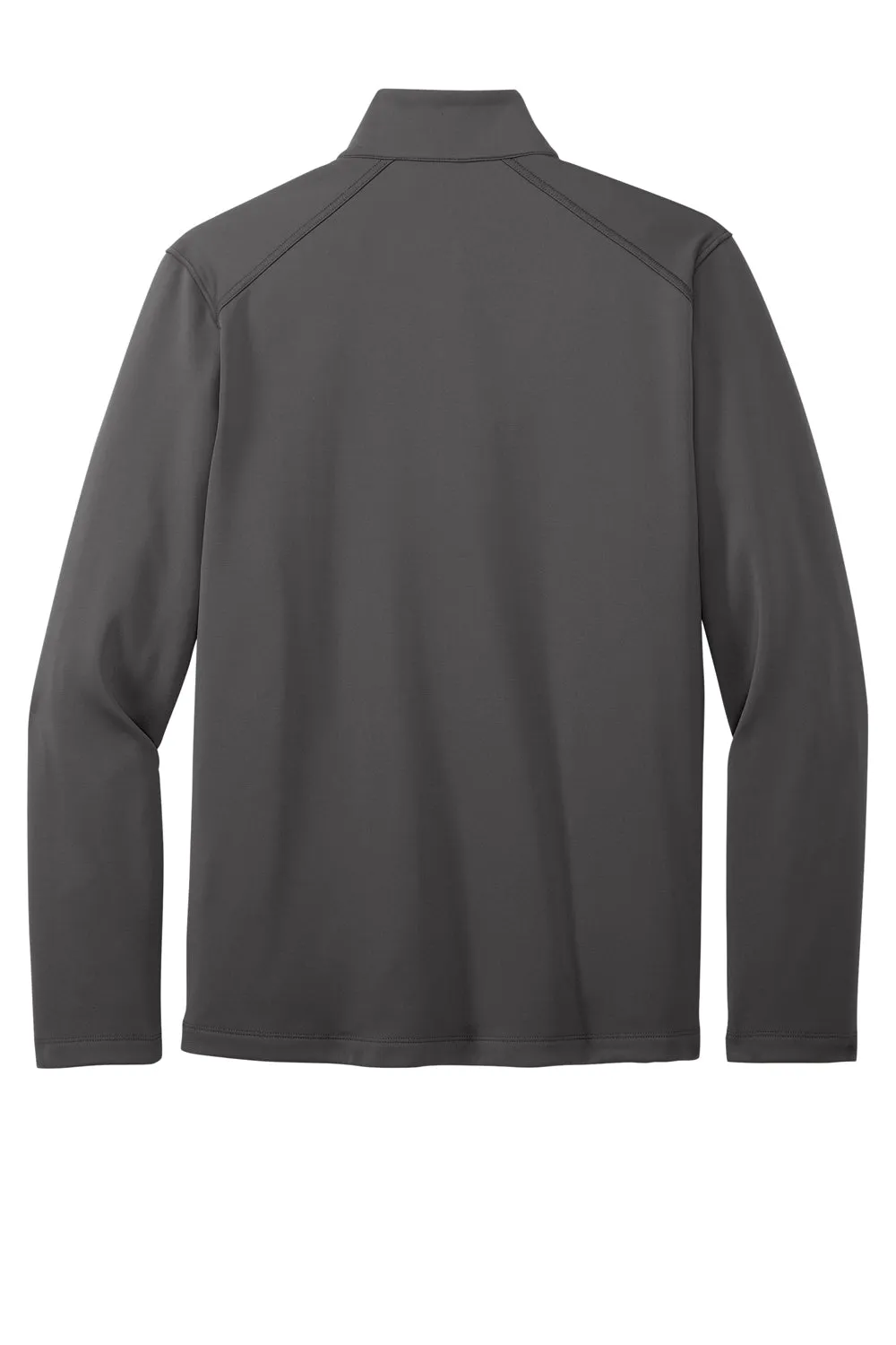 Port Authority Mens Smooth Fleece 1/4 Zip Jacket - Graphite Grey