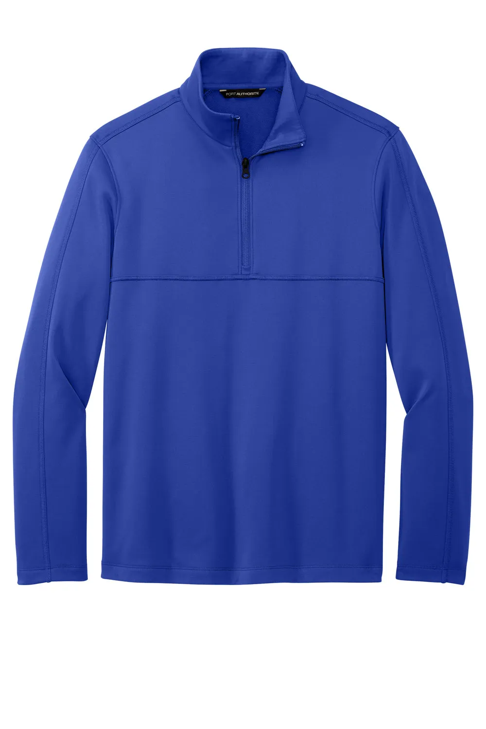 Port Authority Mens Smooth Fleece 1/4 Zip Jacket - True Royal Blue