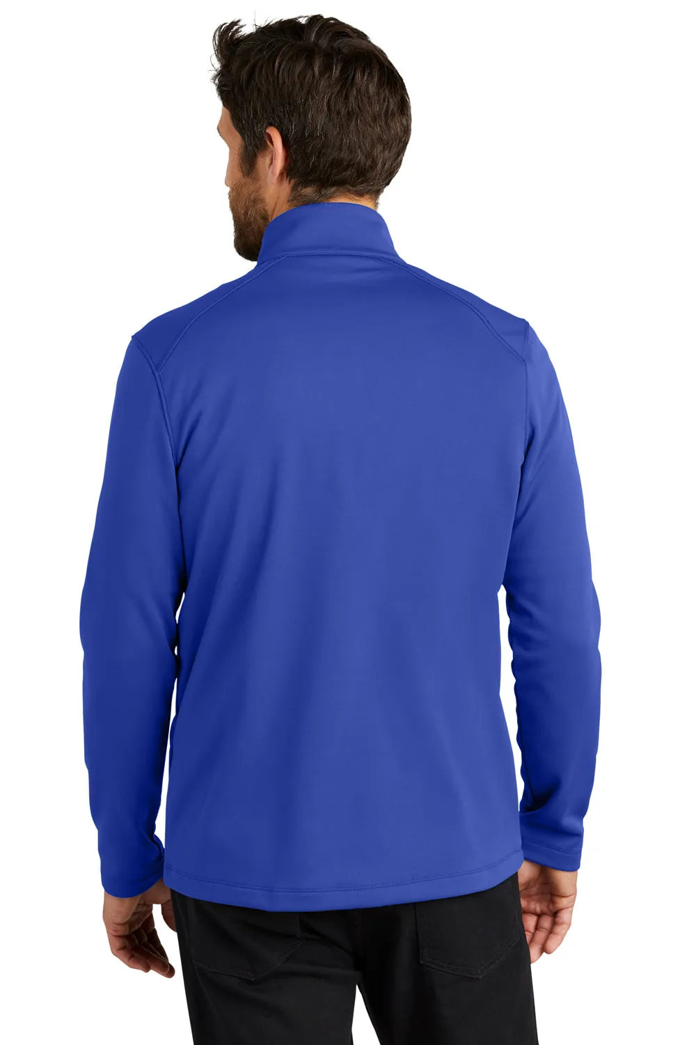 Port Authority Mens Smooth Fleece 1/4 Zip Jacket - True Royal Blue
