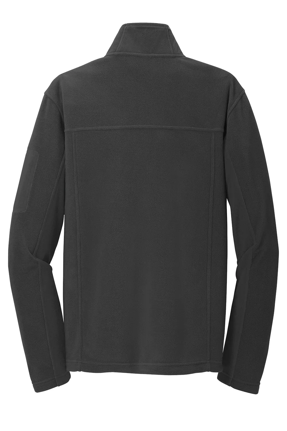 Port Authority Mens Summit Full Zip Fleece Jacket - Black