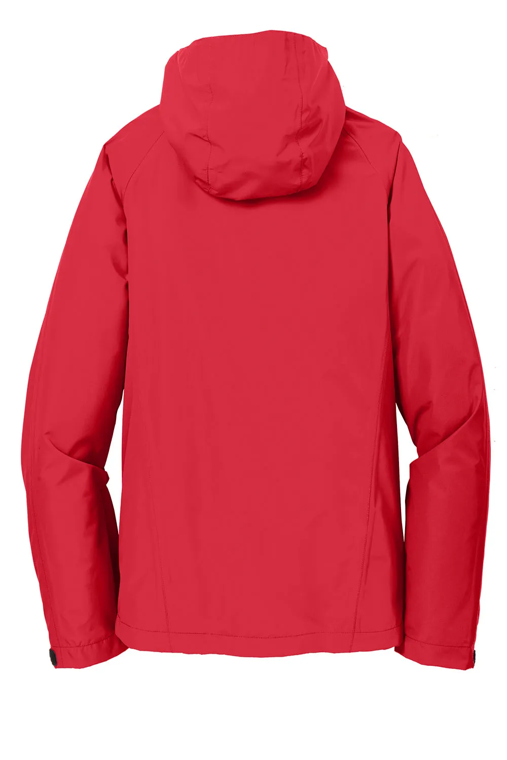 Port Authority Mens Torrent Waterproof Full Zip Hooded Jacket - Engine Red