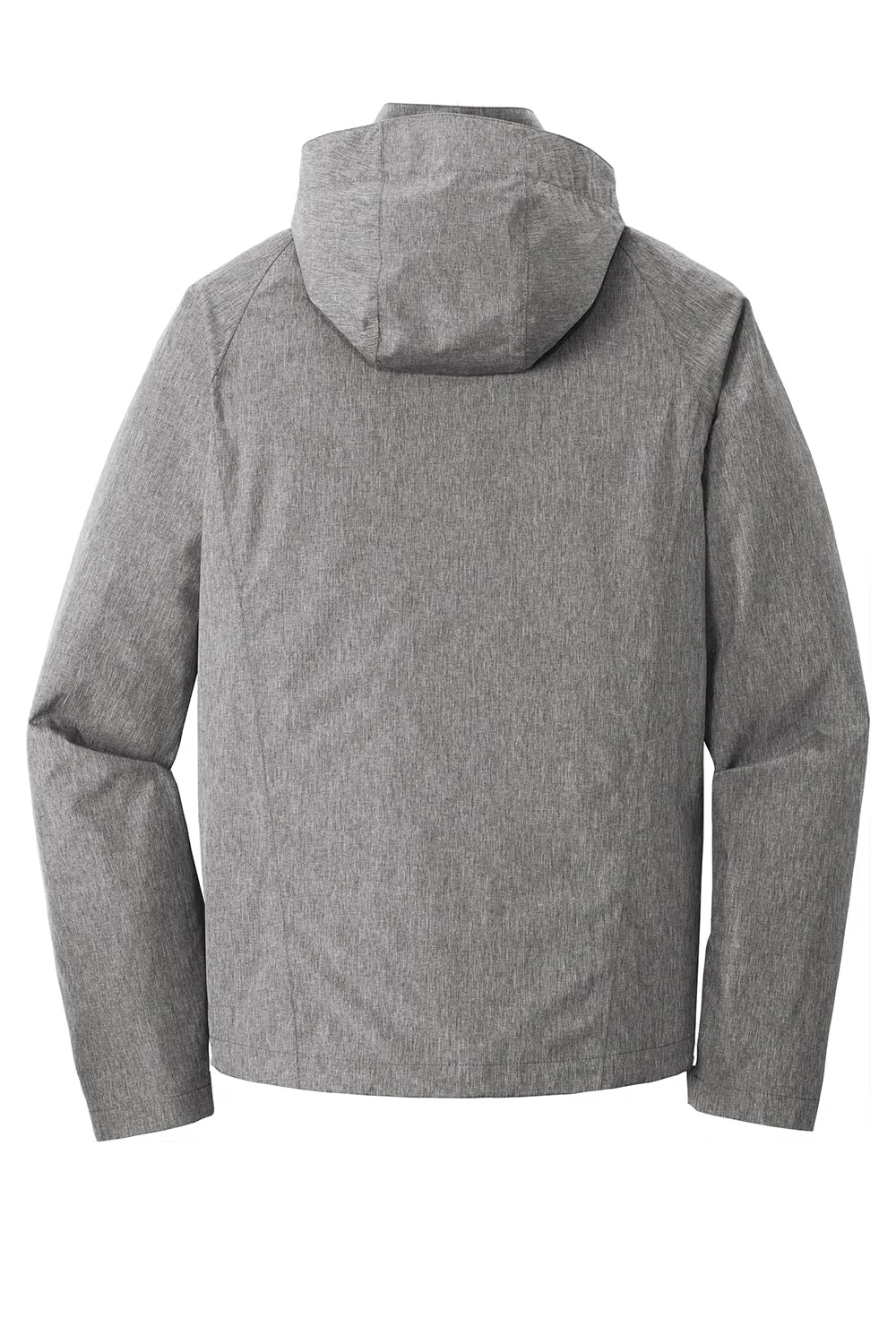 Port Authority Mens Torrent Waterproof Full Zip Hooded Jacket - Heather Dark Grey