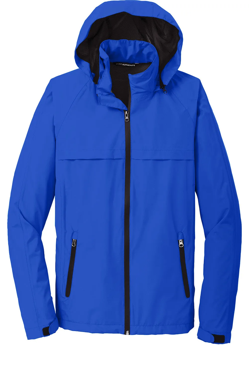 Port Authority Mens Torrent Waterproof Full Zip Hooded Jacket - True Royal Blue