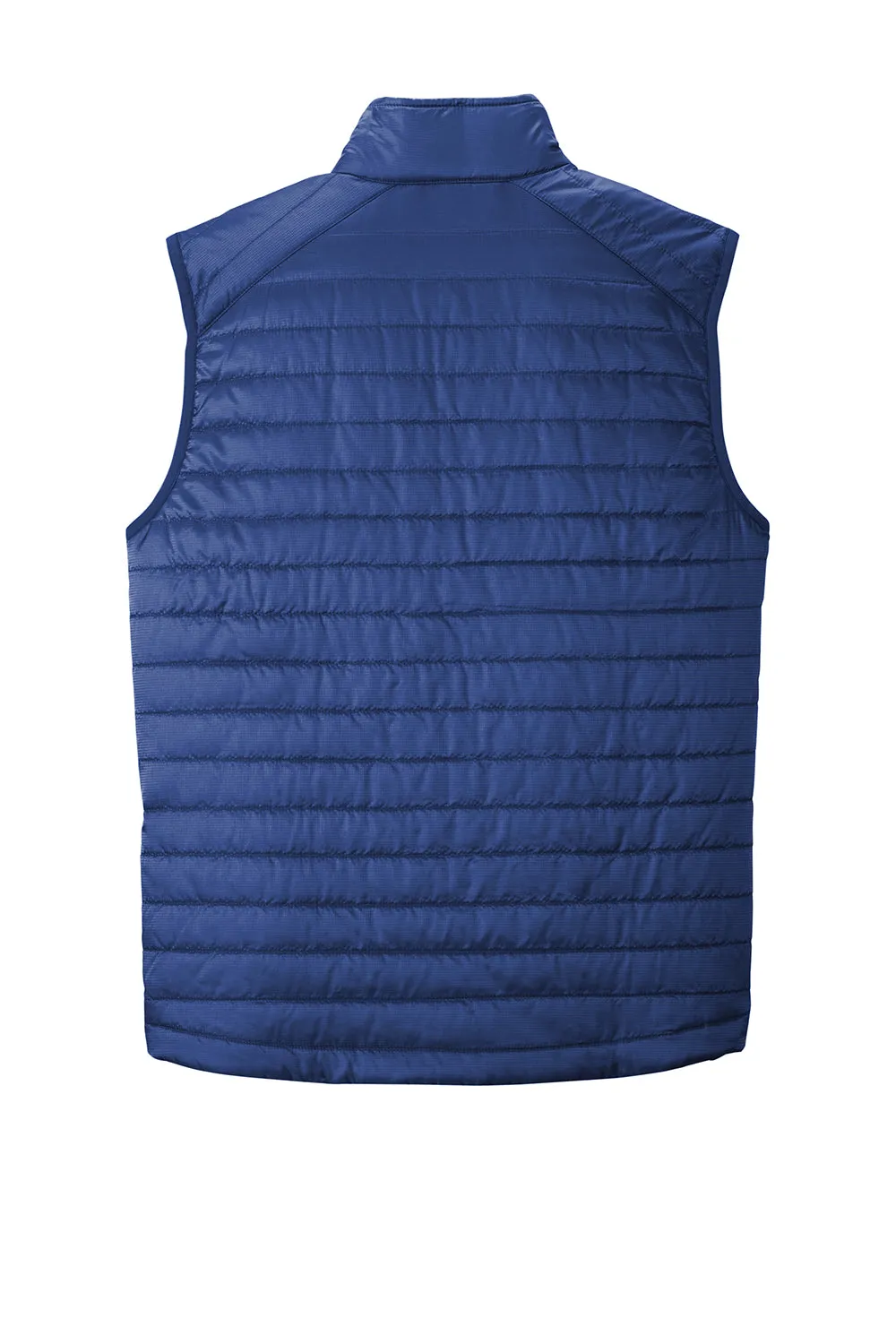Port Authority Mens Water Resistant Packable Puffy Full Zip Vest - Cobalt Blue