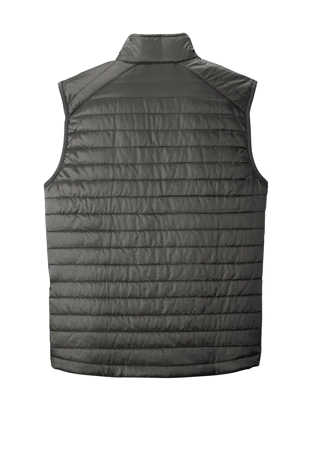 Port Authority Mens Water Resistant Packable Puffy Full Zip Vest - Sterling Grey/Graphite Grey