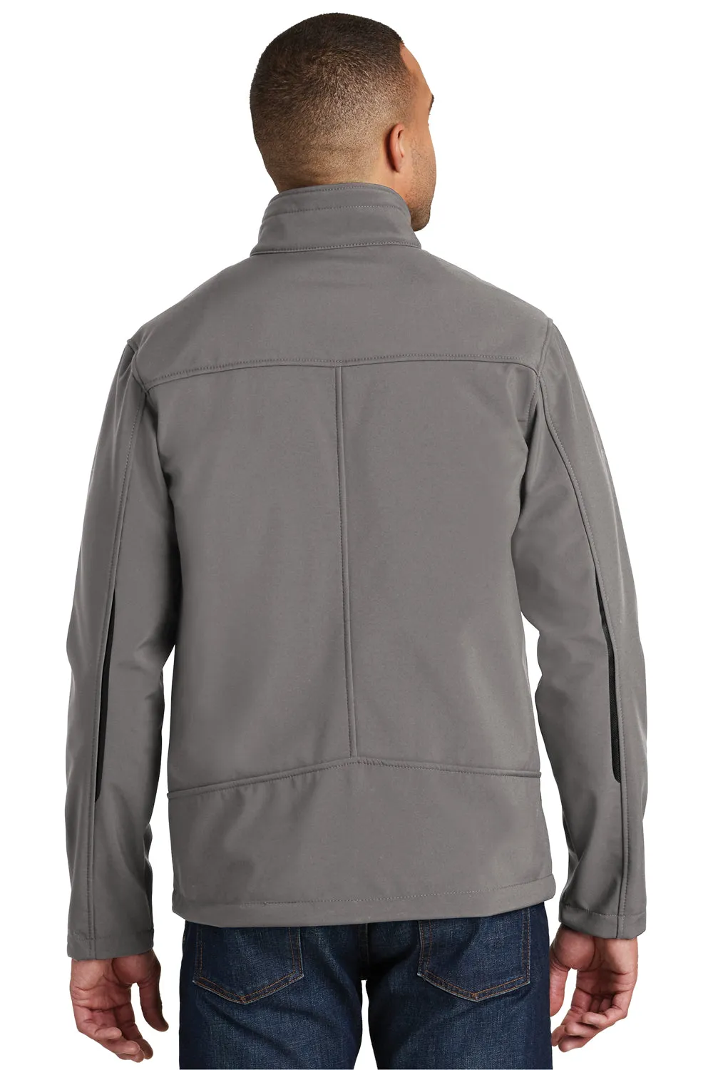 Port Authority Mens Welded Wind & Water Resistant Full Zip Jacket - Deep Smoke Grey