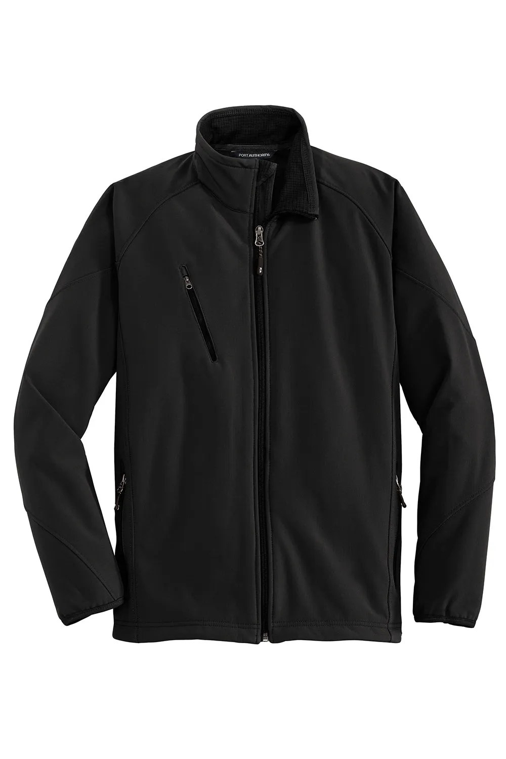 Port Authority Mens Wind & Water Resistant Full Zip Jacket - Black