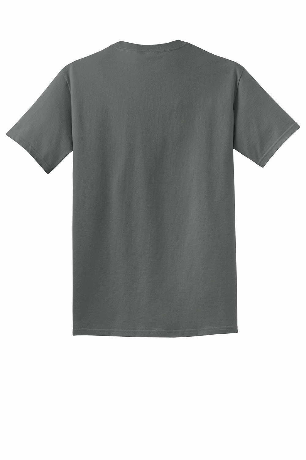 Port & Company Mens Beach Wash Short Sleeve Crewneck T-Shirt - Coal Grey