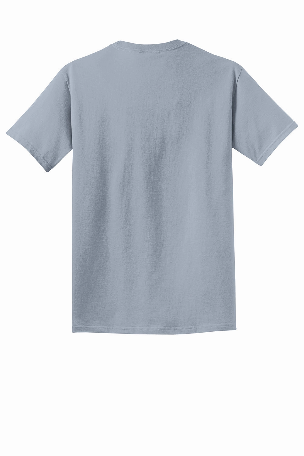 Port & Company Mens Beach Wash Short Sleeve Crewneck T-Shirt - Dove Grey