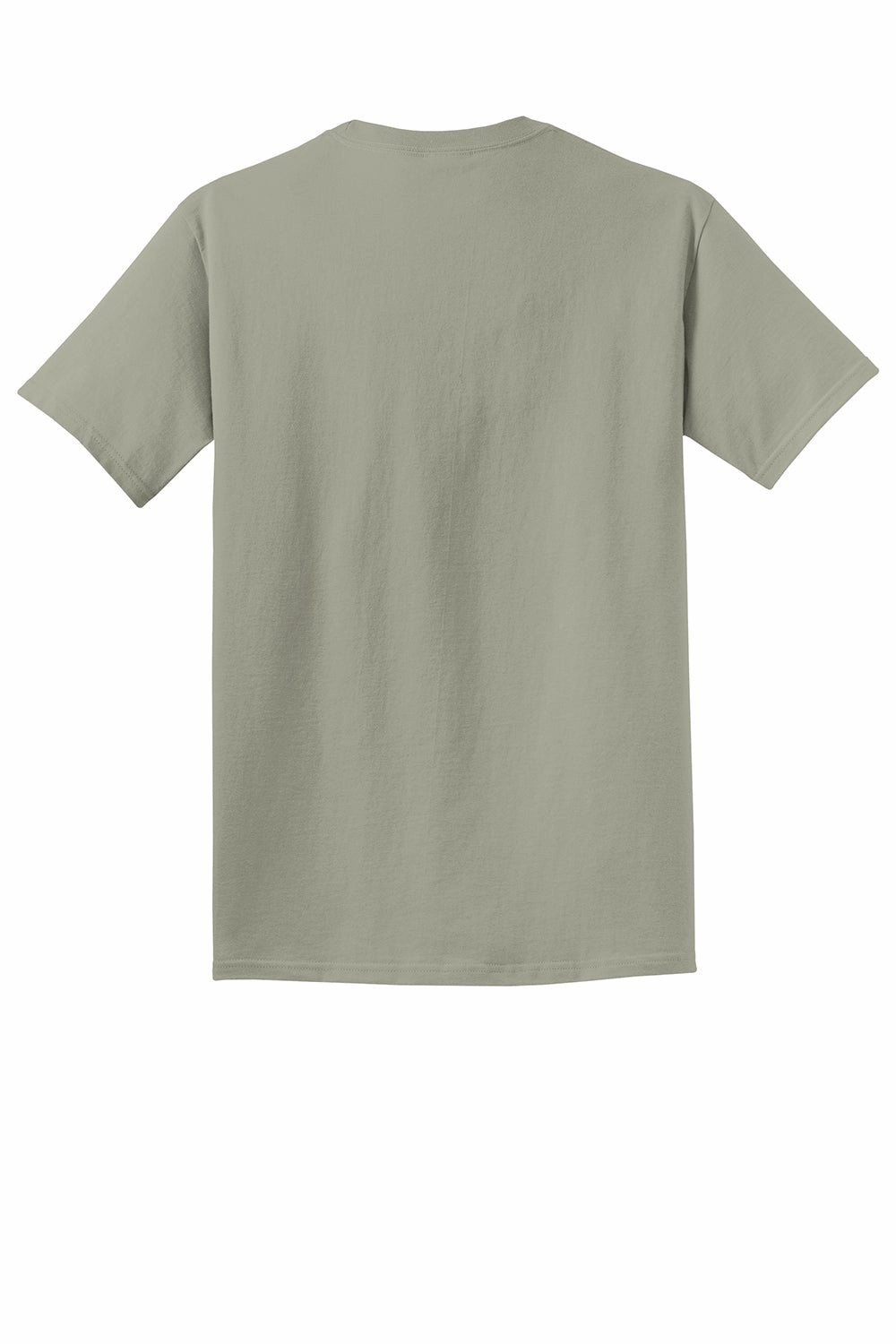 Port & Company Mens Beach Wash Short Sleeve Crewneck T-Shirt - Walnut