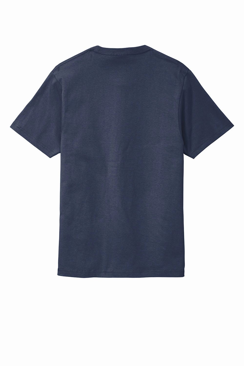 Port & Company Mens Bouncer Short Sleeve Crewneck T-Shirt w/ Pocket - Navy Blue