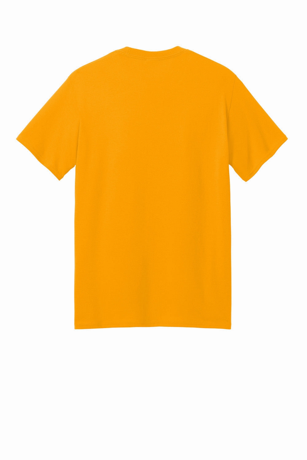 Port & Company Mens Core Blend Recycled Short Sleeve Crewneck T-Shirt - Gold