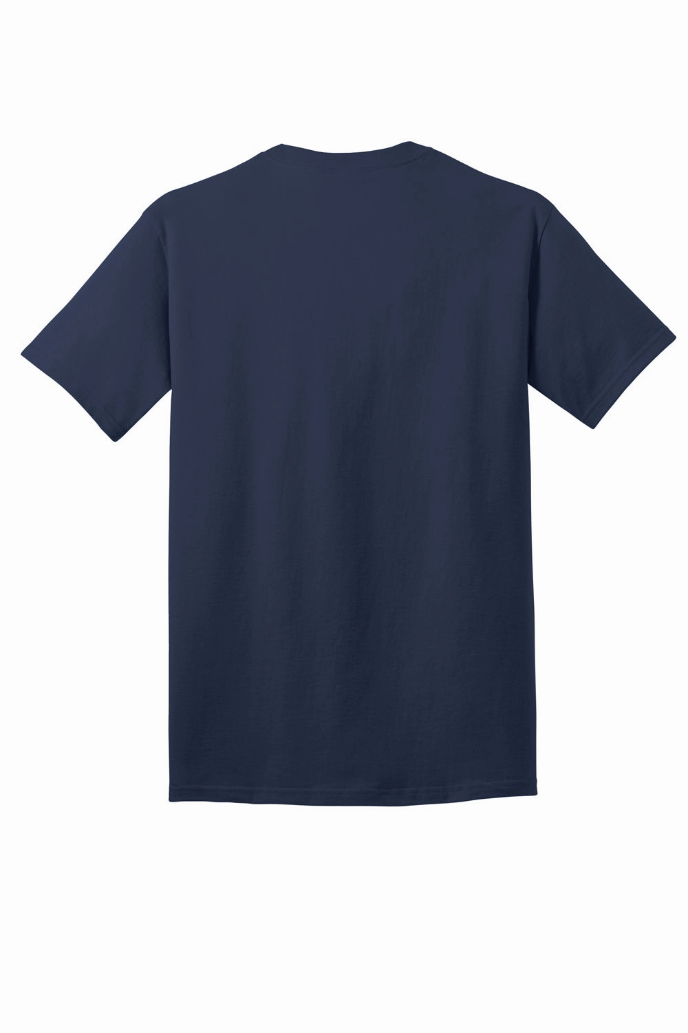Port & Company Mens Core Cotton DTG Short Sleeve Crewneck T-Shirt - Navy Blue