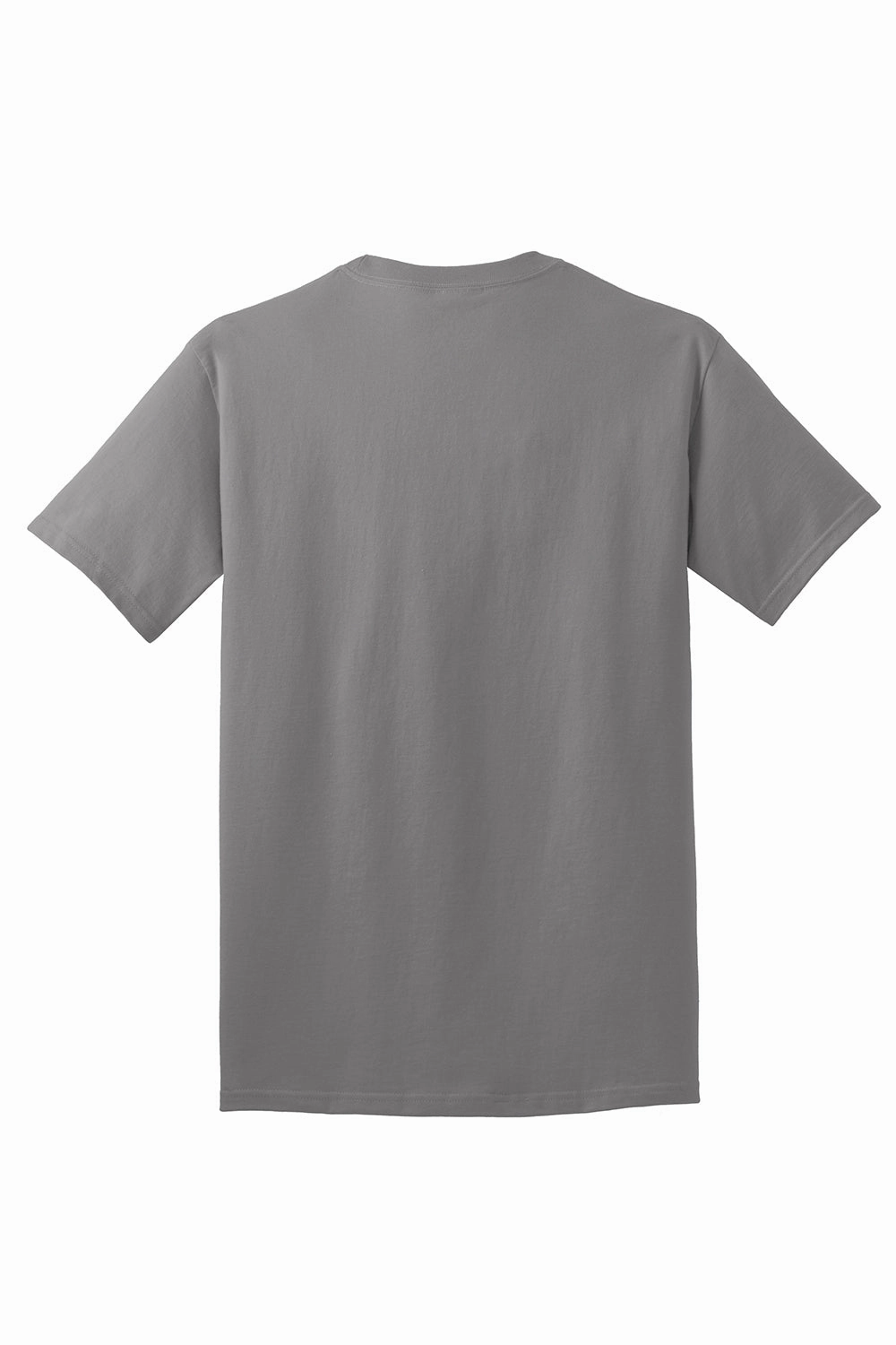 Port & Company Mens Core Short Sleeve Crewneck T-Shirt - Medium Grey
