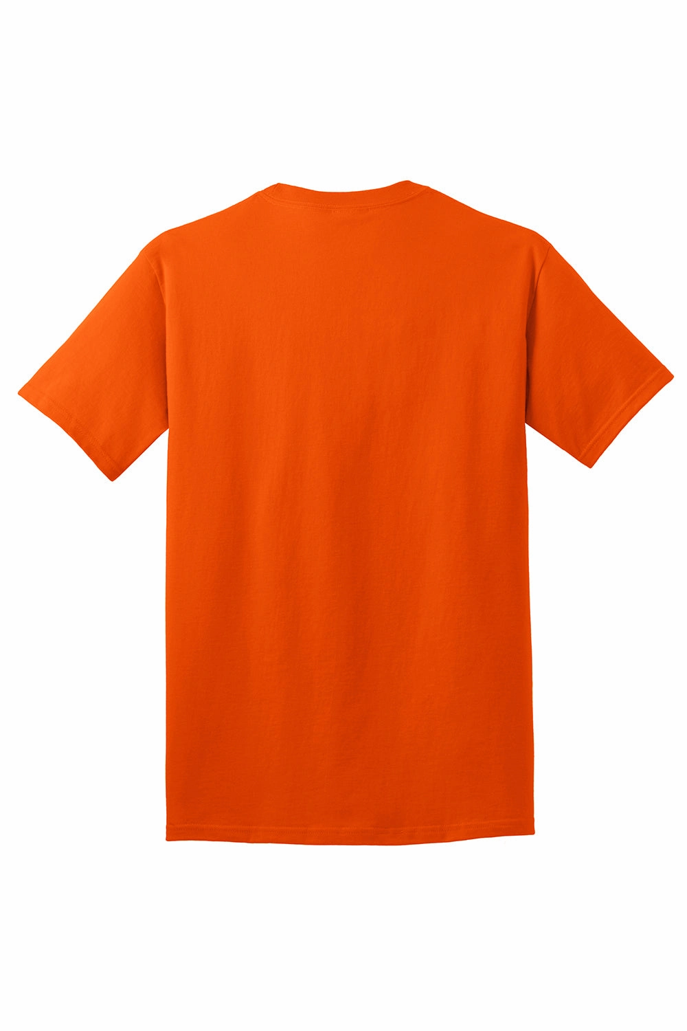 Port & Company Mens Core Short Sleeve Crewneck T-Shirt - Orange