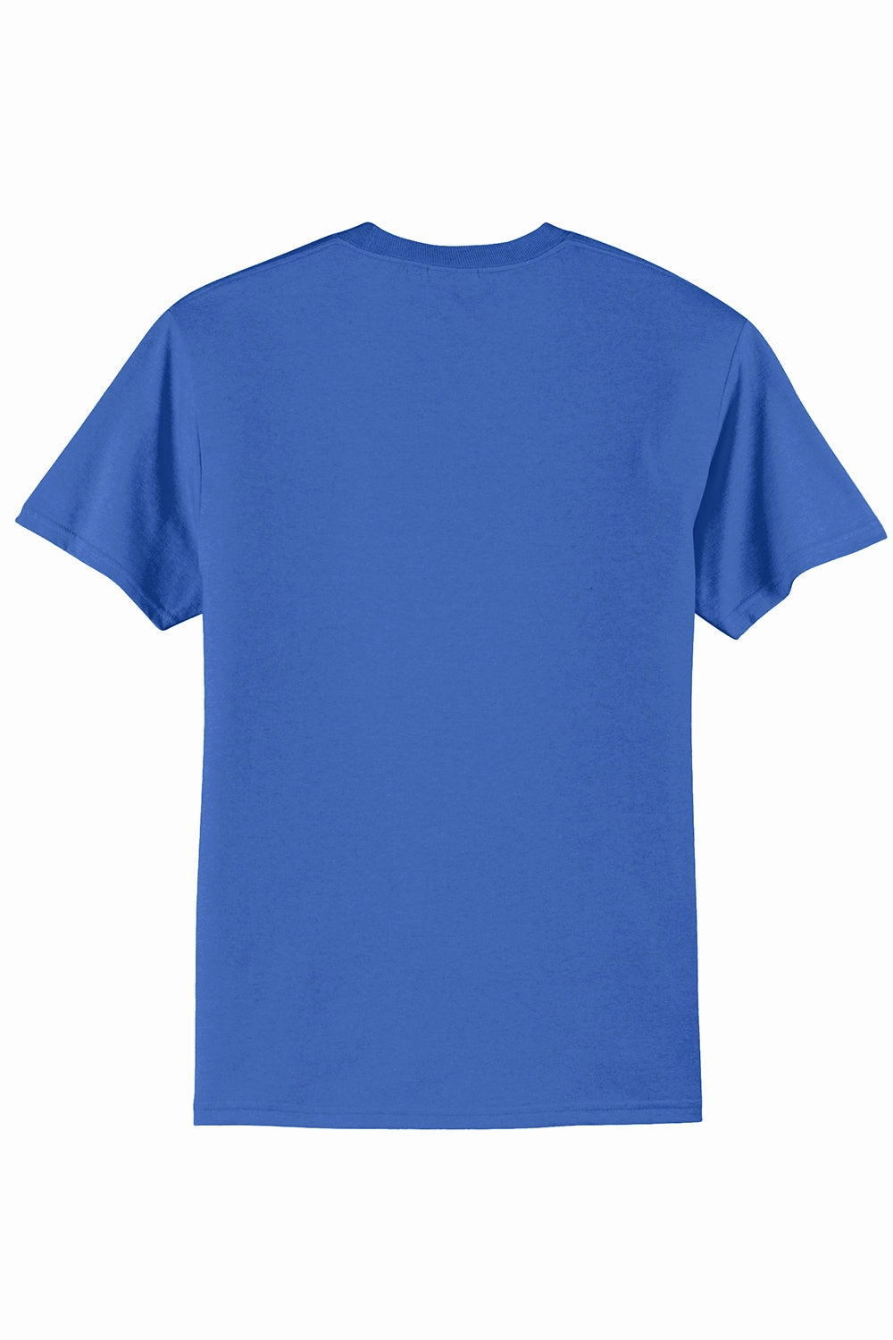 Port & Company Mens Core Short Sleeve Crewneck T-Shirt - Royal Blue