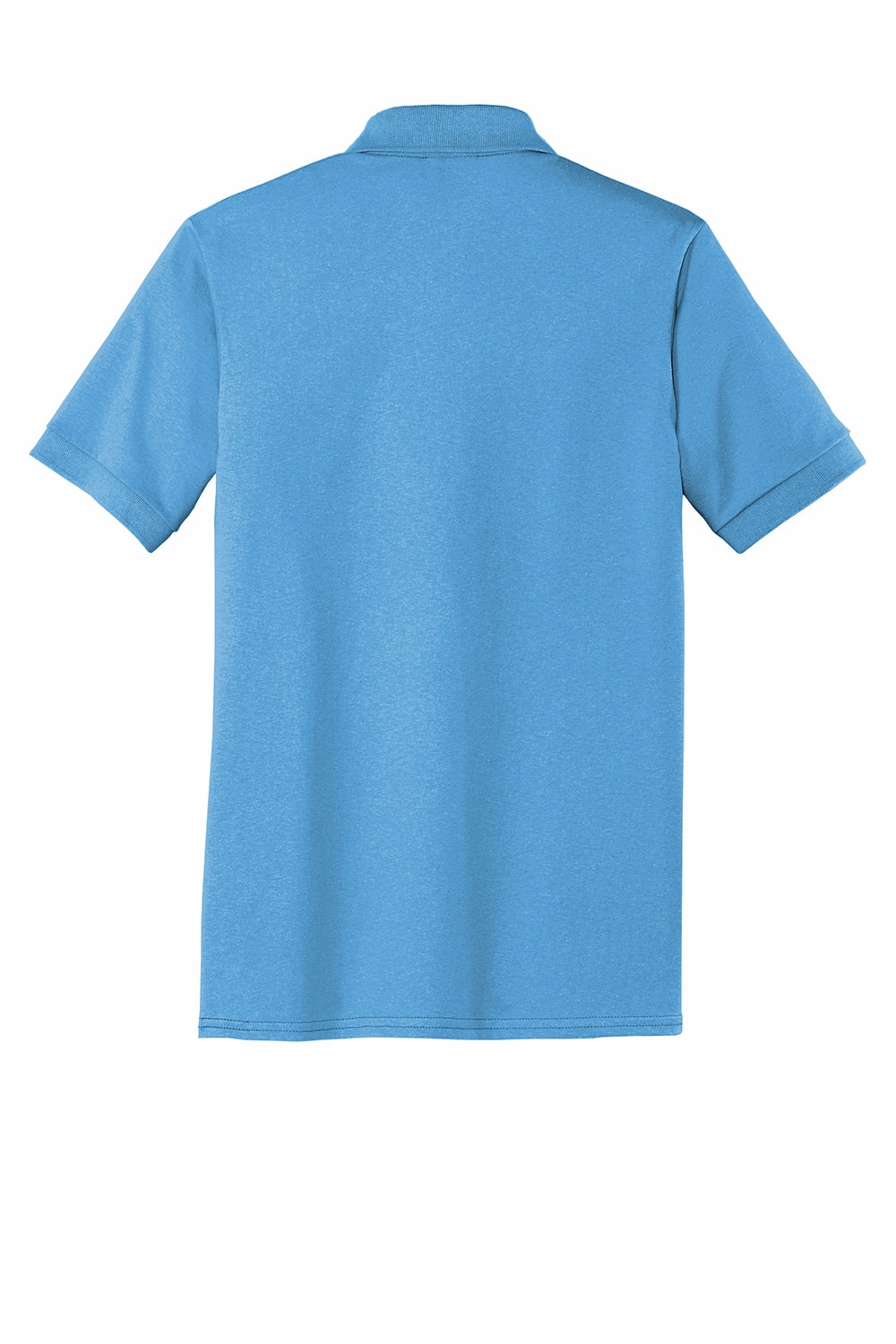 Port & Company Mens Core Stain Resistant Short Sleeve Polo Shirt - Aquatic Blue
