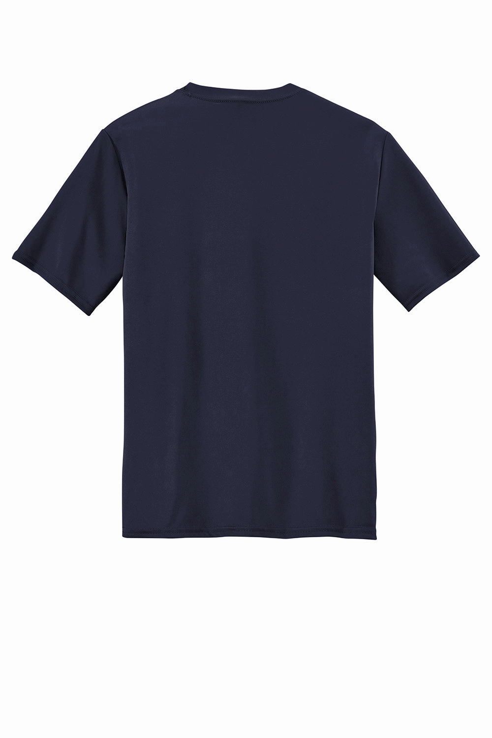 Port & Company Mens Dry Zone Performance Moisture Wicking Short Sleeve Crewneck T-Shirt - Deep Navy Blue